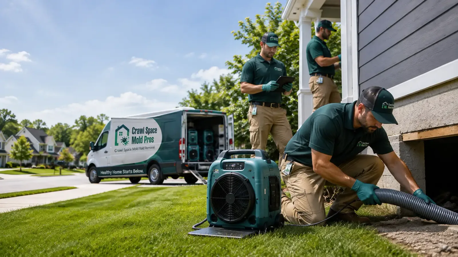 Crawl Space Mold Removal in Lumberton, NJ
